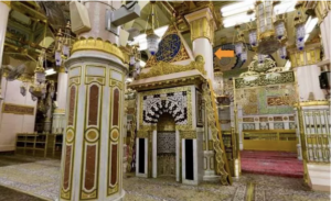 Pillars of the Prophet's Mosque