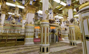 Pillars of the Prophet's Mosque