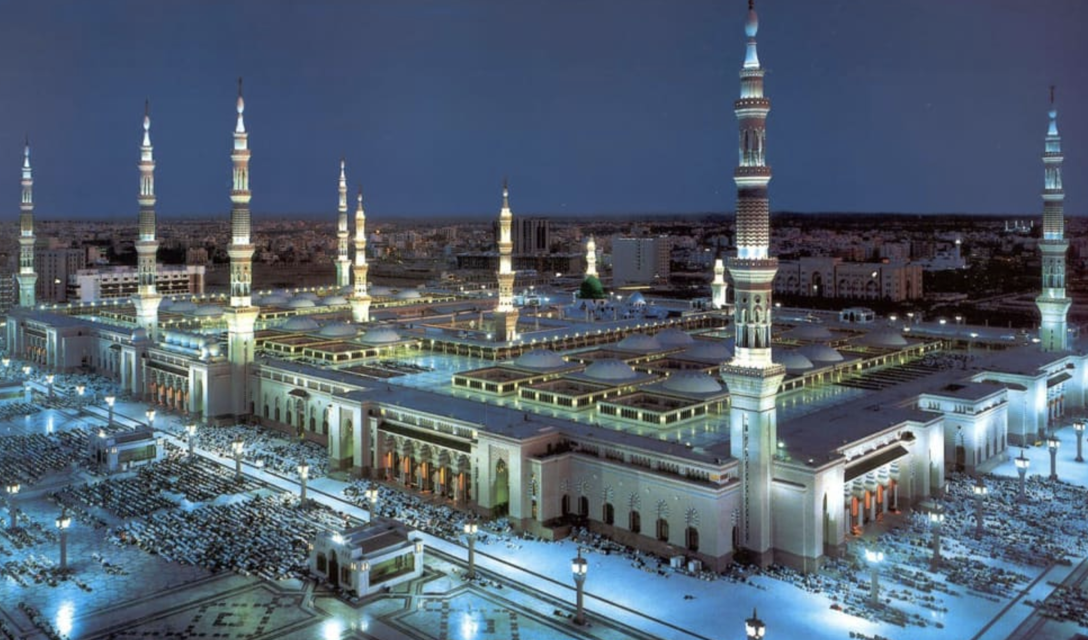 Pillars of the Prophet's Mosque