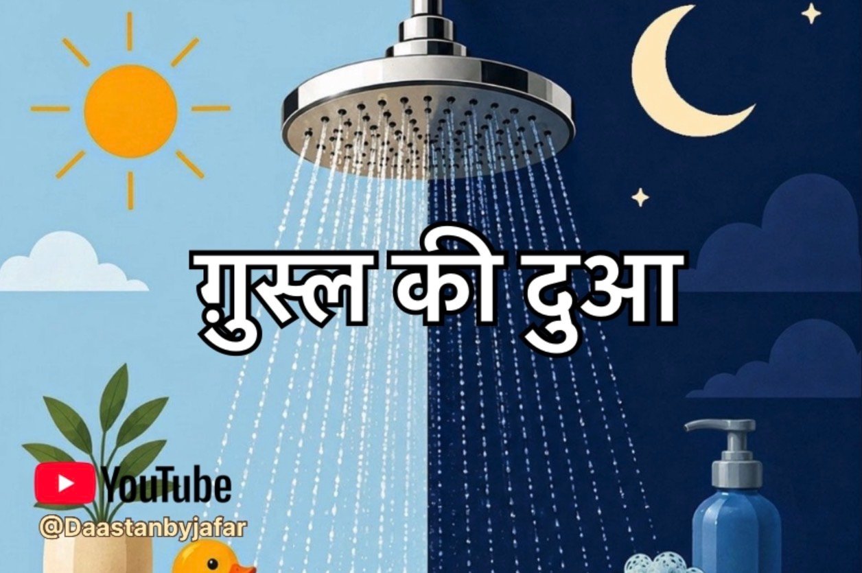 ग़ुस्ल की दुआ