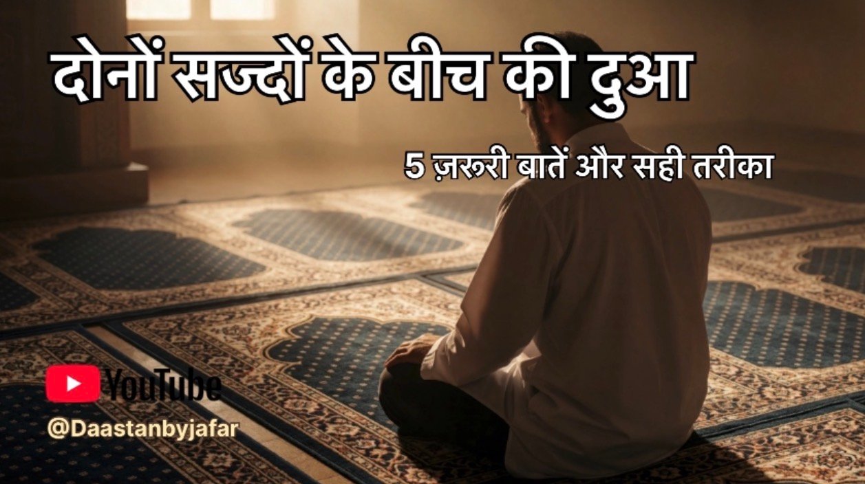 Do sajdon ke darmiyan ki dua